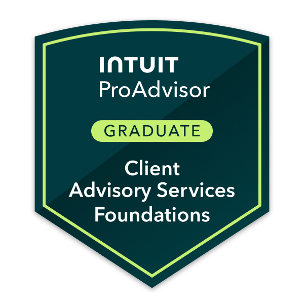 Intuit ProAdvisor Graduate – Client Advisory Services Foundations